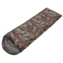 Charger l&#39;image dans la galerie, 2020 New Sale High Quality Cotton Camping Sleeping Bag 15~5degree Envelope Style Army or Military or Camouflage Sleeping Bags

