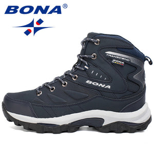 BONA New  Style Men Hiking Shoes