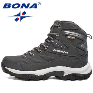 BONA New  Style Men Hiking Shoes