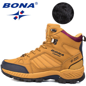 BONA New Classics Style Men Hiking Shoes