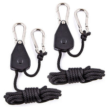 Charger l&#39;image dans la galerie, A Pair Camping Hiking Pulley Rope
