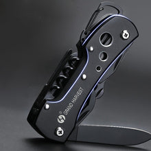 Charger l&#39;image dans la galerie, Outdoor Multifunctional Army Military Folding Knife Survival Blade
