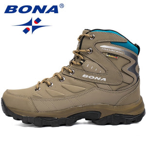 BONA New  Style Men Hiking Shoes