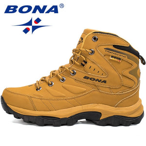 BONA New  Style Men Hiking Shoes