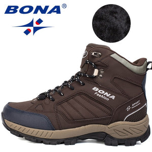 BONA New Classics Style Men Hiking Shoes