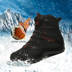 cotton lining hiking shoes